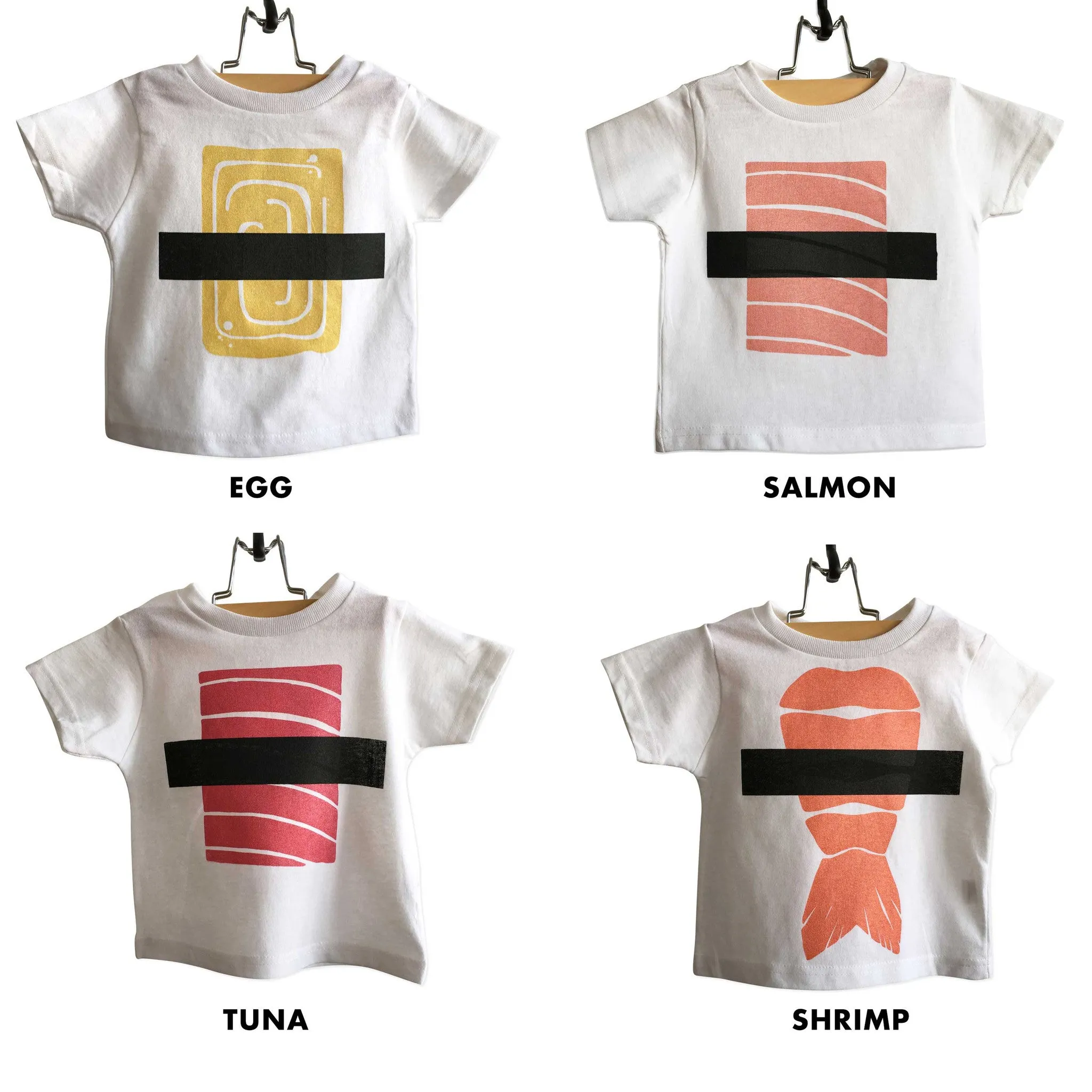 Tuna Sushi Toddler T-Shirt, Maguro Nigiri Print