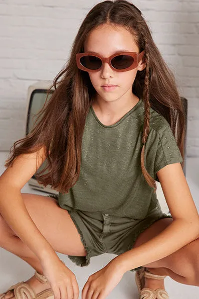 tween studded tee