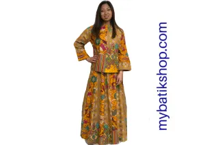 Two-piece Gamis Cheerful Yellow