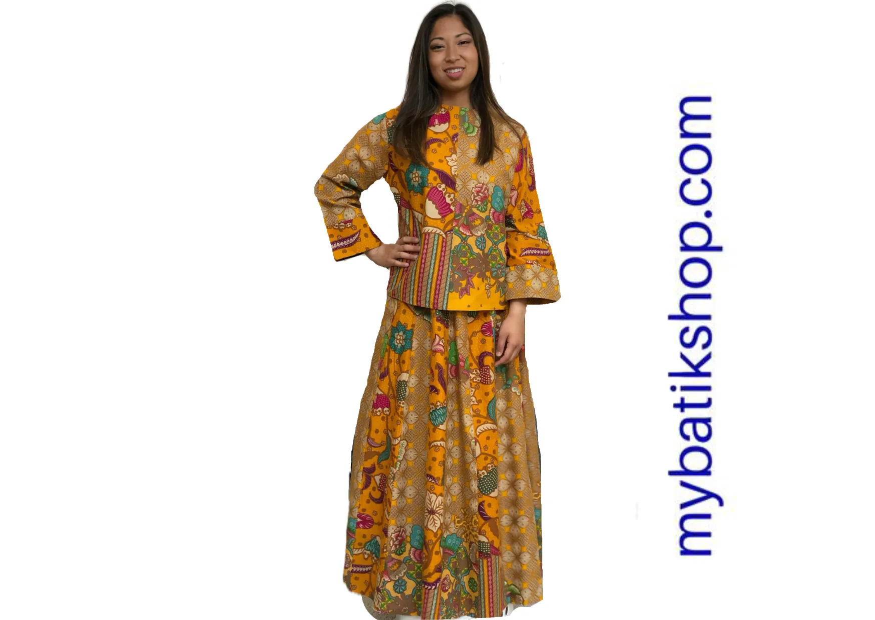 Two-piece Gamis Cheerful Yellow