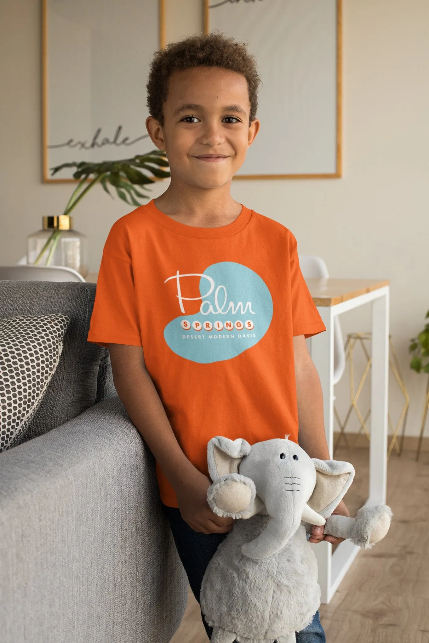 Unisex T-shirt Kids - Kidney Pool Tee - Orange