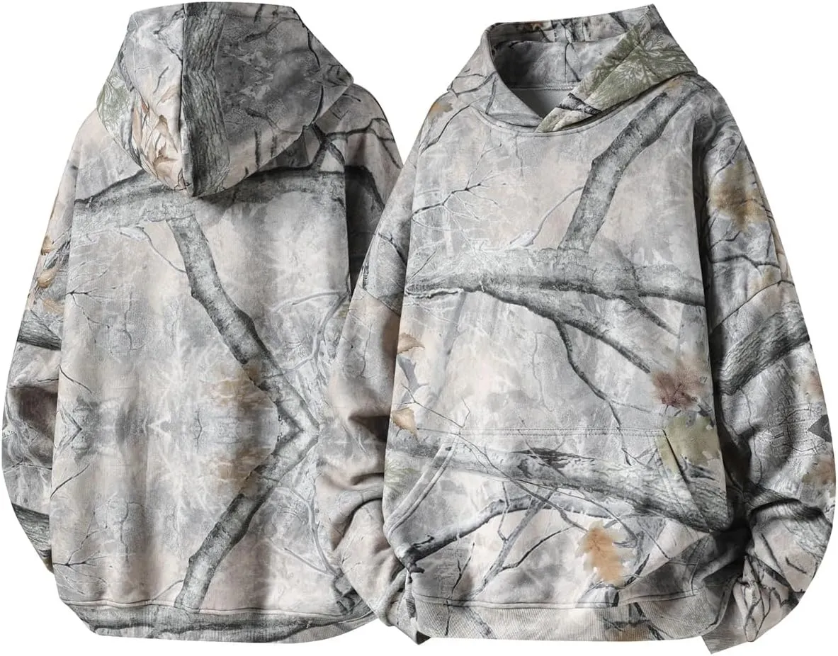 VCM Leopard Print Hoodie Cheetah Hoodies for Women Y2k Camo Womens Pullover Y2k Graphic Oversized Sweatshirt