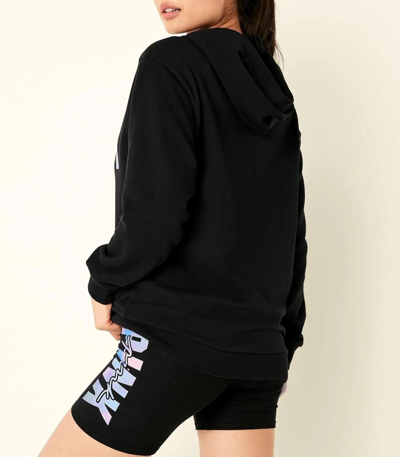 Victoria's Secret Women's PINK Logo Campus Hoodie Sweatshirt (XS-XXL)