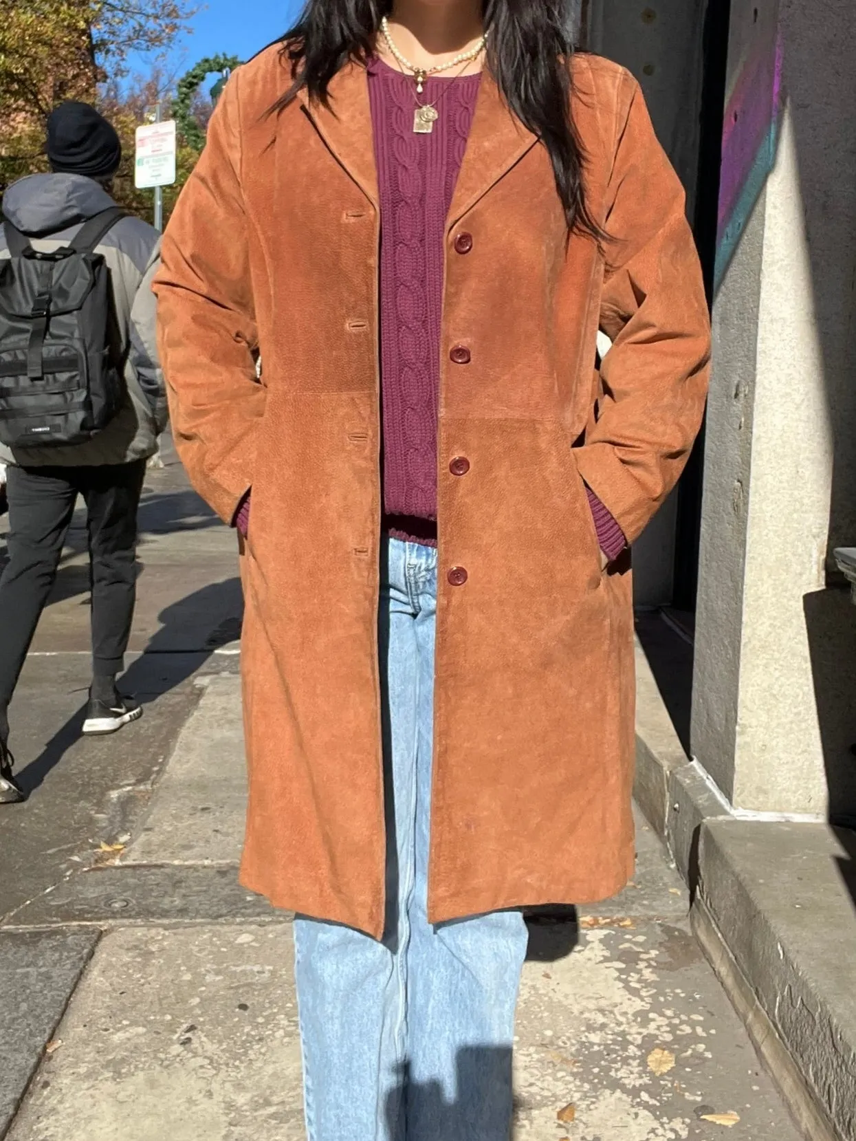 Vintage Suede Coat
