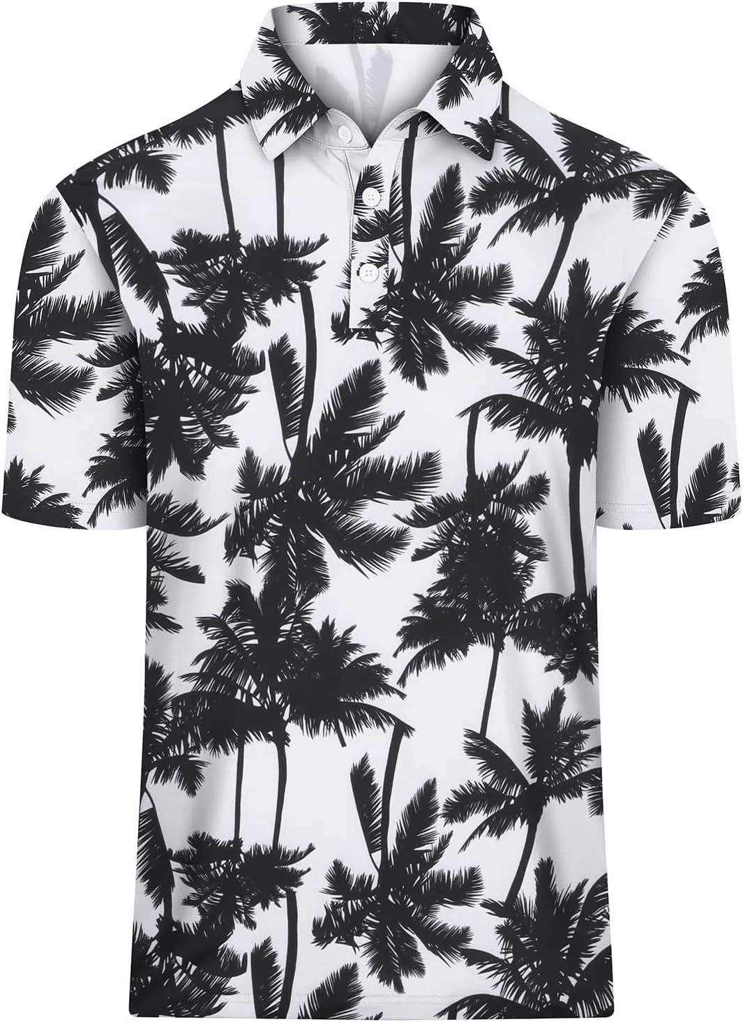 Viracy Men's Golf Shirts Short Sleeve Dry Fit Moisture Wicking Performance Mens Golf Polo Shirts S-3XL