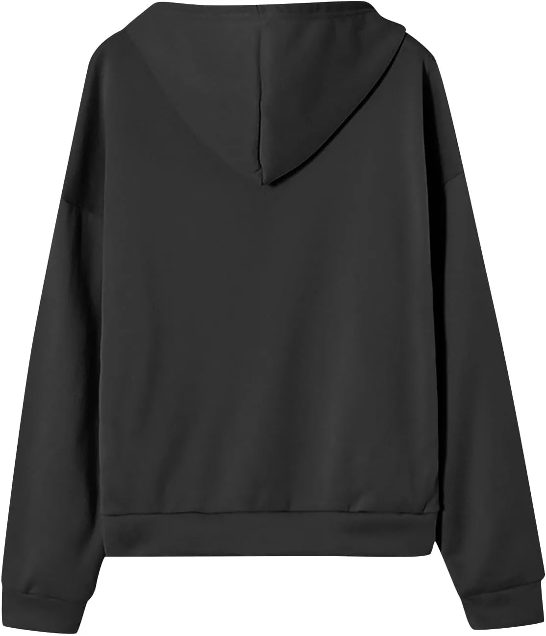 Women Fleece Full Zip Up Hoodie Baggy Drawstring Zipper Sweatshirt Jacket Lightweight Comfy Fall Winter Outfits Coats