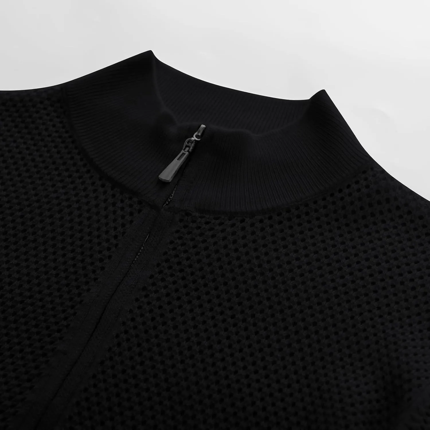 Women's 2025 Summer Mesh Cardigan Lightweight Long Sleeve Zip Up Crochet Knit Sweater Jacket Athleisure Outfits
