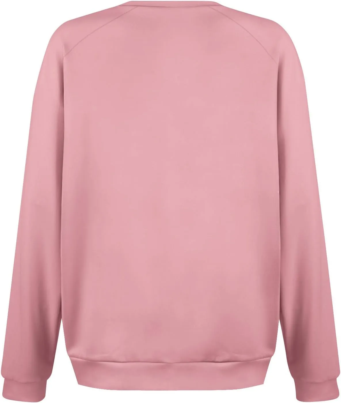 Womens Crewneck Sweatshirts Baggy Raglan Pullover Tops Lightweight Comfy Preppy Sweatshirt Fall Clothes with Pockets