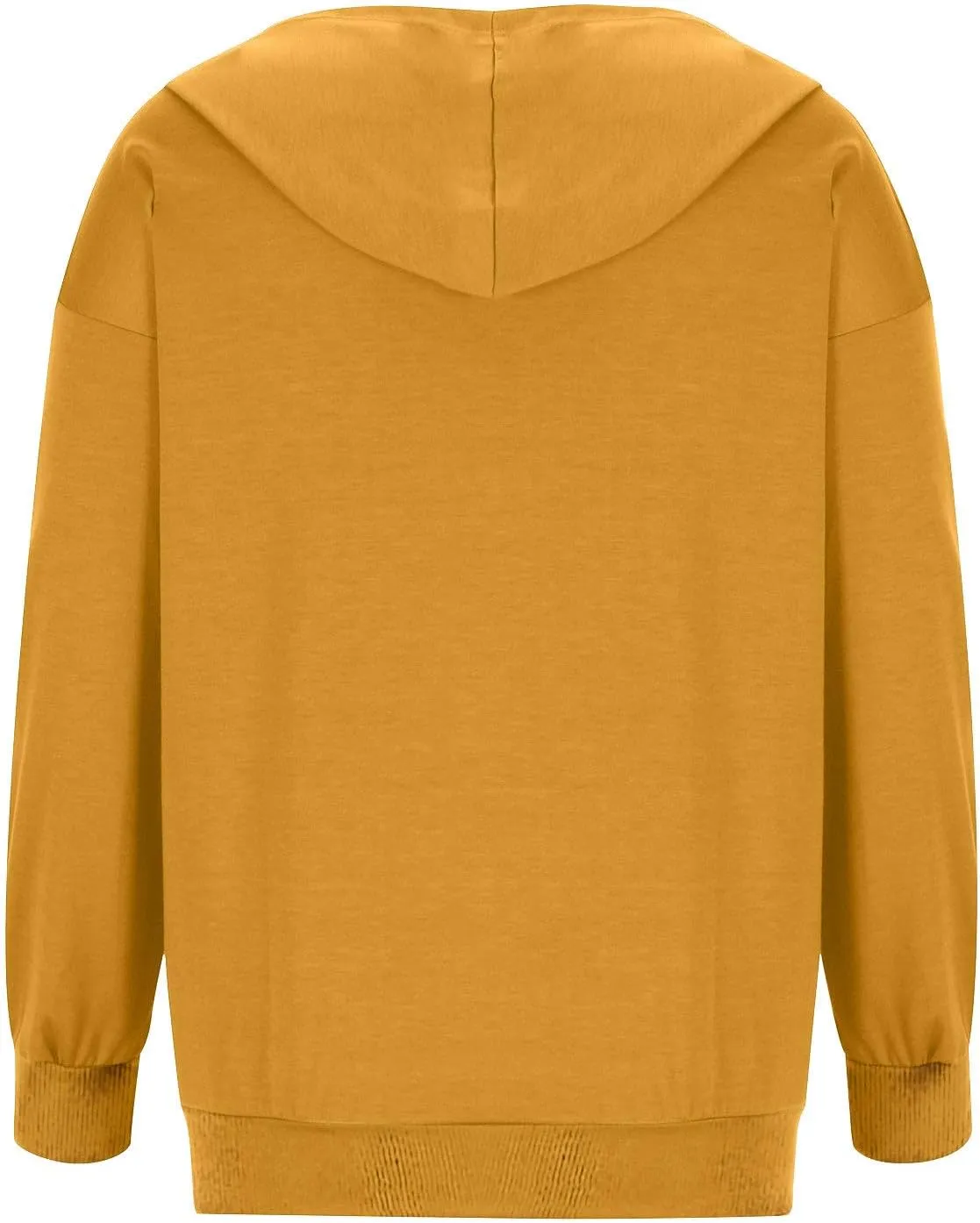Womens Full Zip Up Hoodies Trendy 2023 Lightweight Fall Jackets Long Sleeve Solid Tunic Tops Hooded Zipper Sweatshirts
