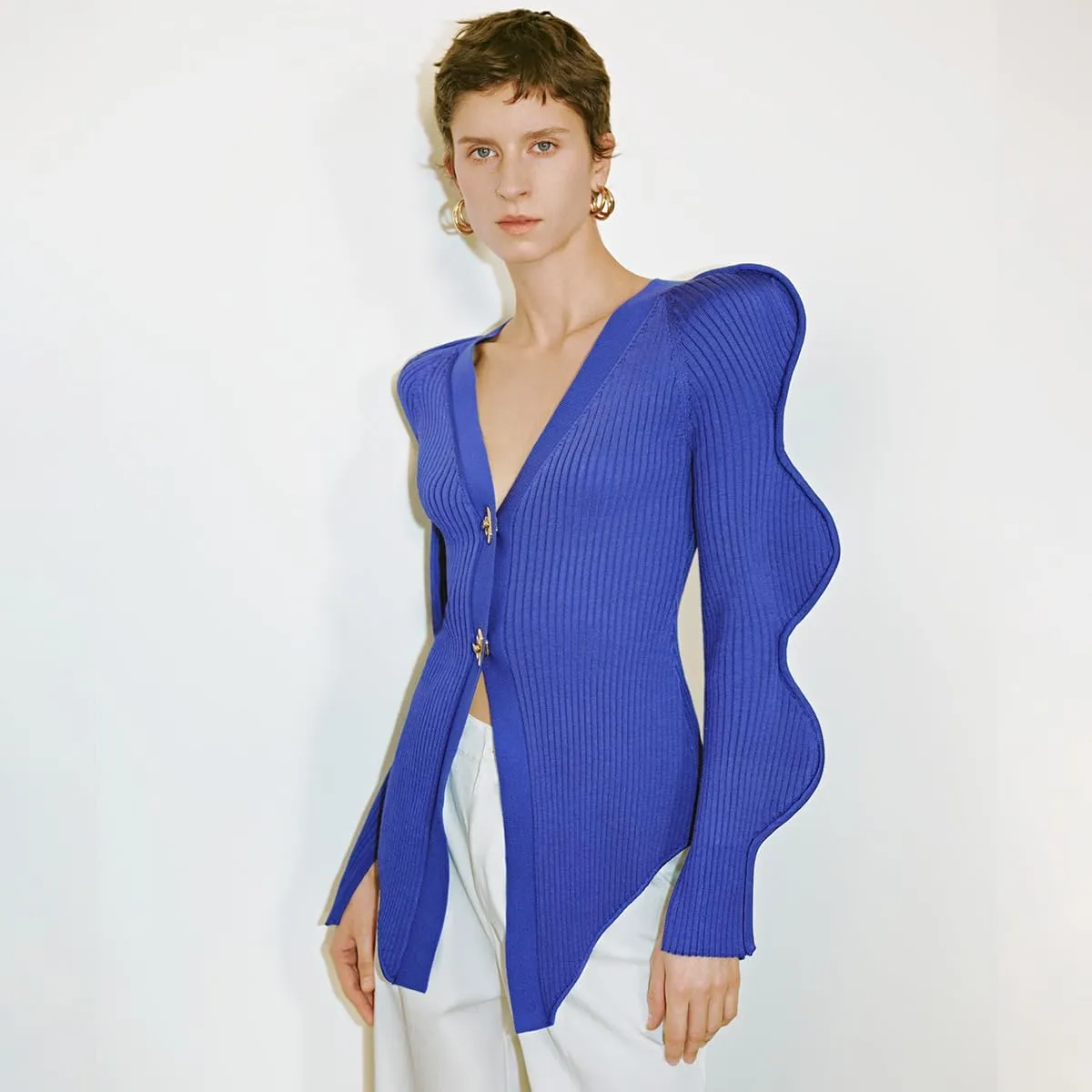 Women's Knit Cardigan Sweaters Long Sleeve Button Down Open Front Casual Outwear Trendy 2025