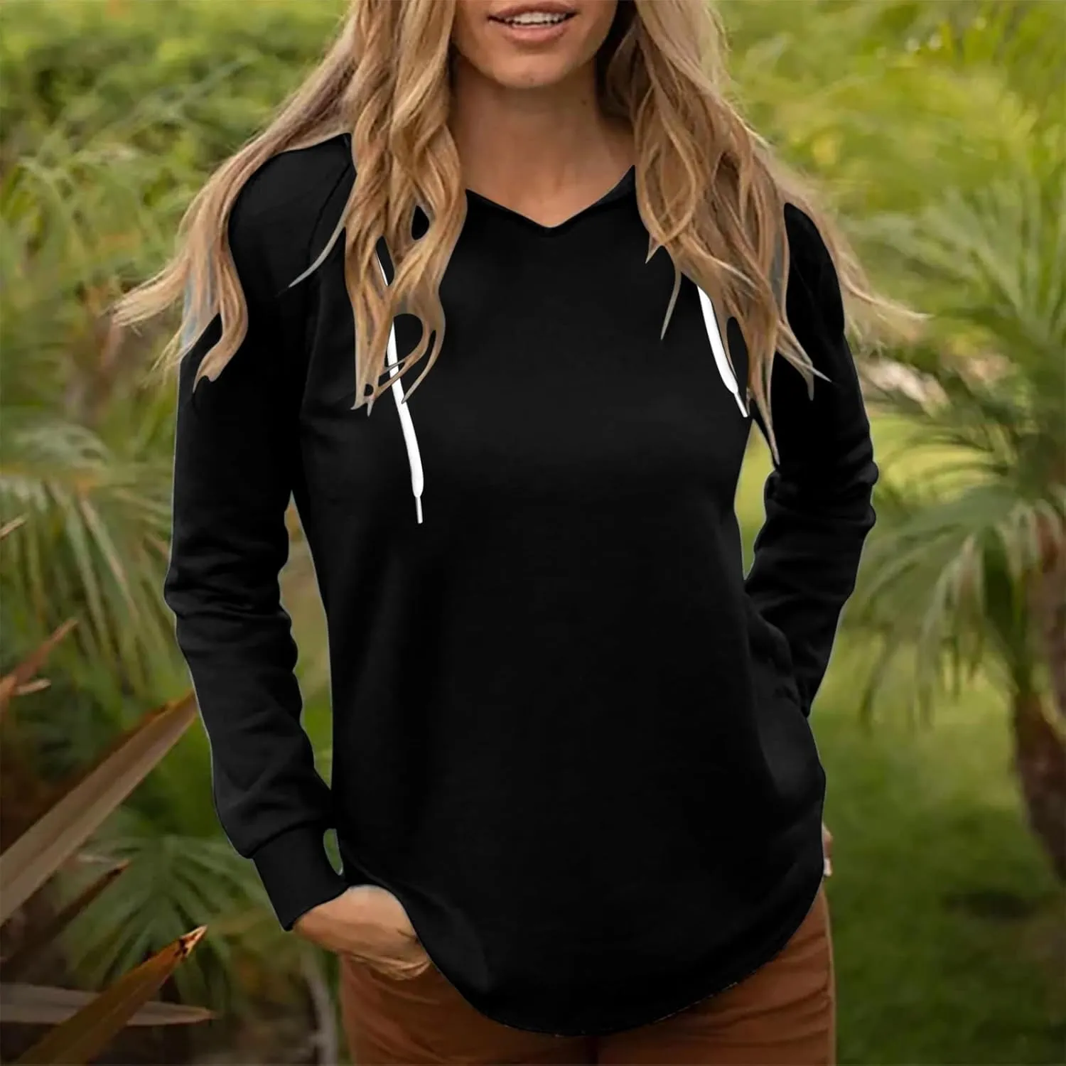 Women's Oversized Sweatshirts Long Sleeve Crewneck Hoodies Pullover Preppy Sweatshirt 2024 Fall Trendy Clothes