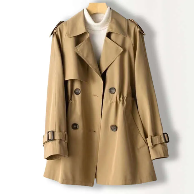 Women's Trench Coat - Stylish & Lightweight Outerwear