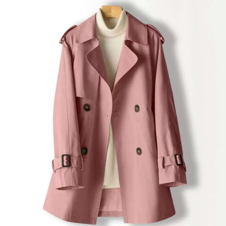Women's Trench Coat - Stylish & Lightweight Outerwear