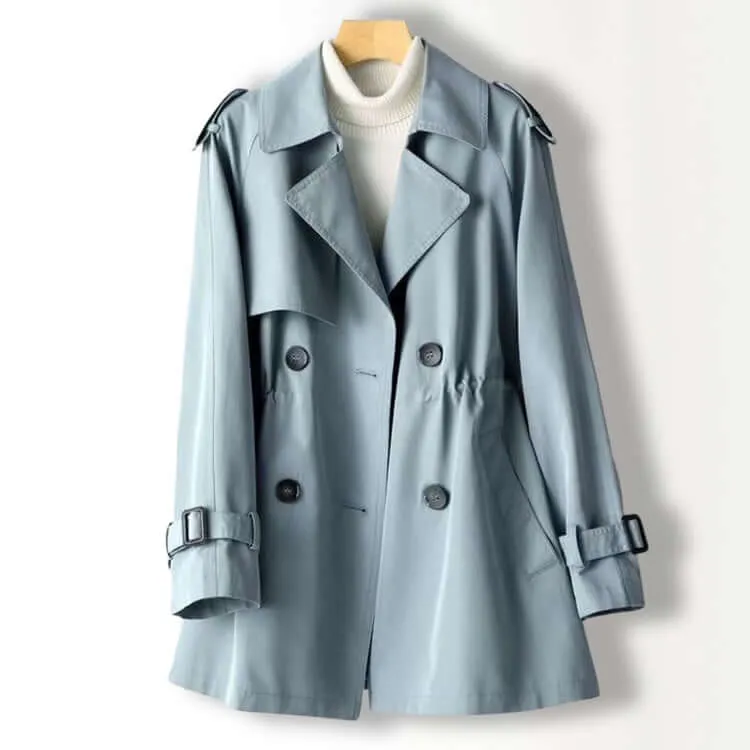 Women's Trench Coat - Stylish & Lightweight Outerwear