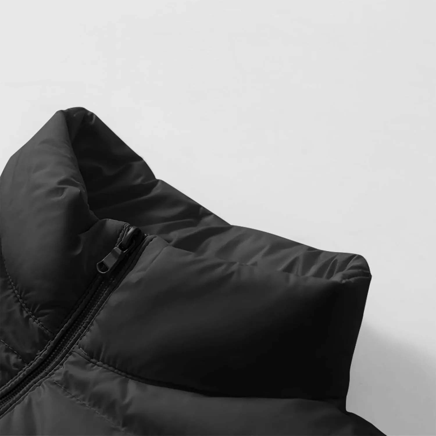 Women's Winter Coat Quilted Puffer Jacket Stand Collar Warm Down Coat Lightweight Zip Up Casual Cotton-Padded Clothes