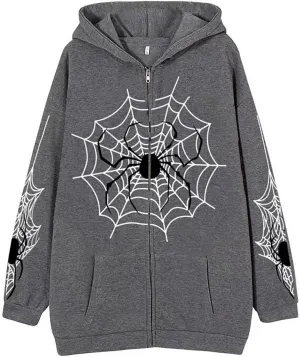 Women's Zip Up Hoodies Womens Oversized Sweatshirts Hoodies Long Sleeve Shirts Pullover Fall Clothes With Pocket
