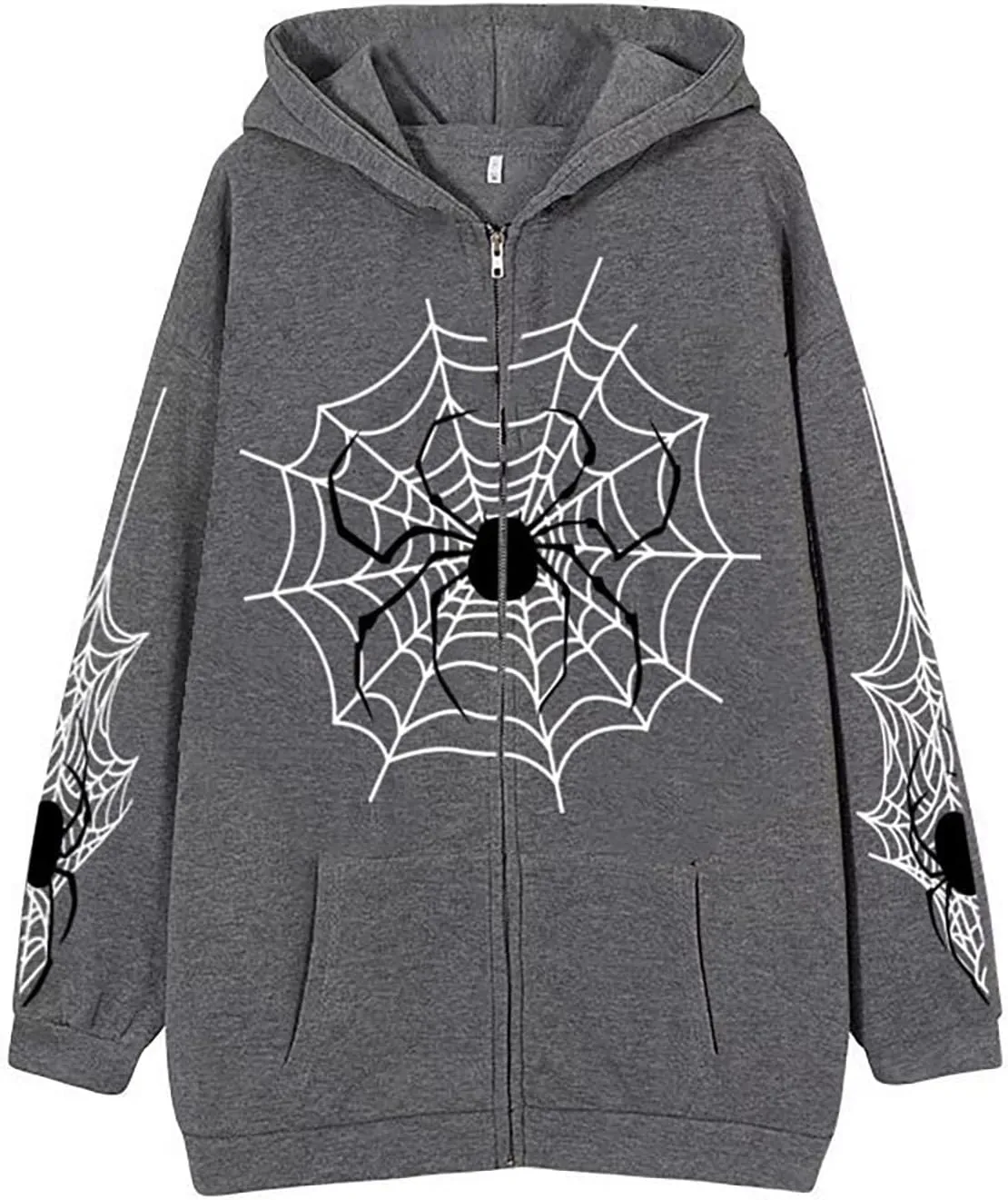 Women's Zip Up Hoodies Womens Oversized Sweatshirts Hoodies Long Sleeve Shirts Pullover Fall Clothes With Pocket