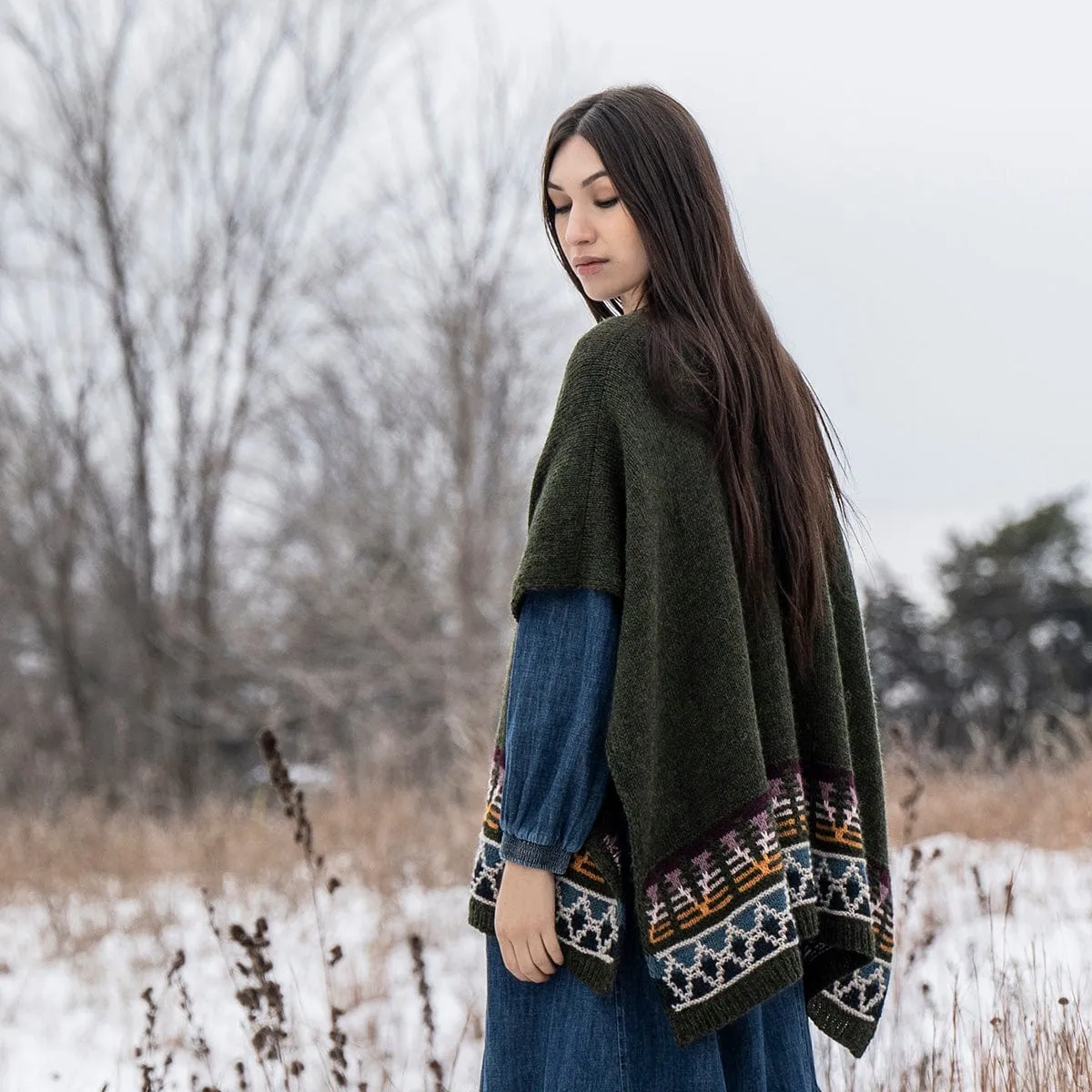 Woodland Ruana Kit