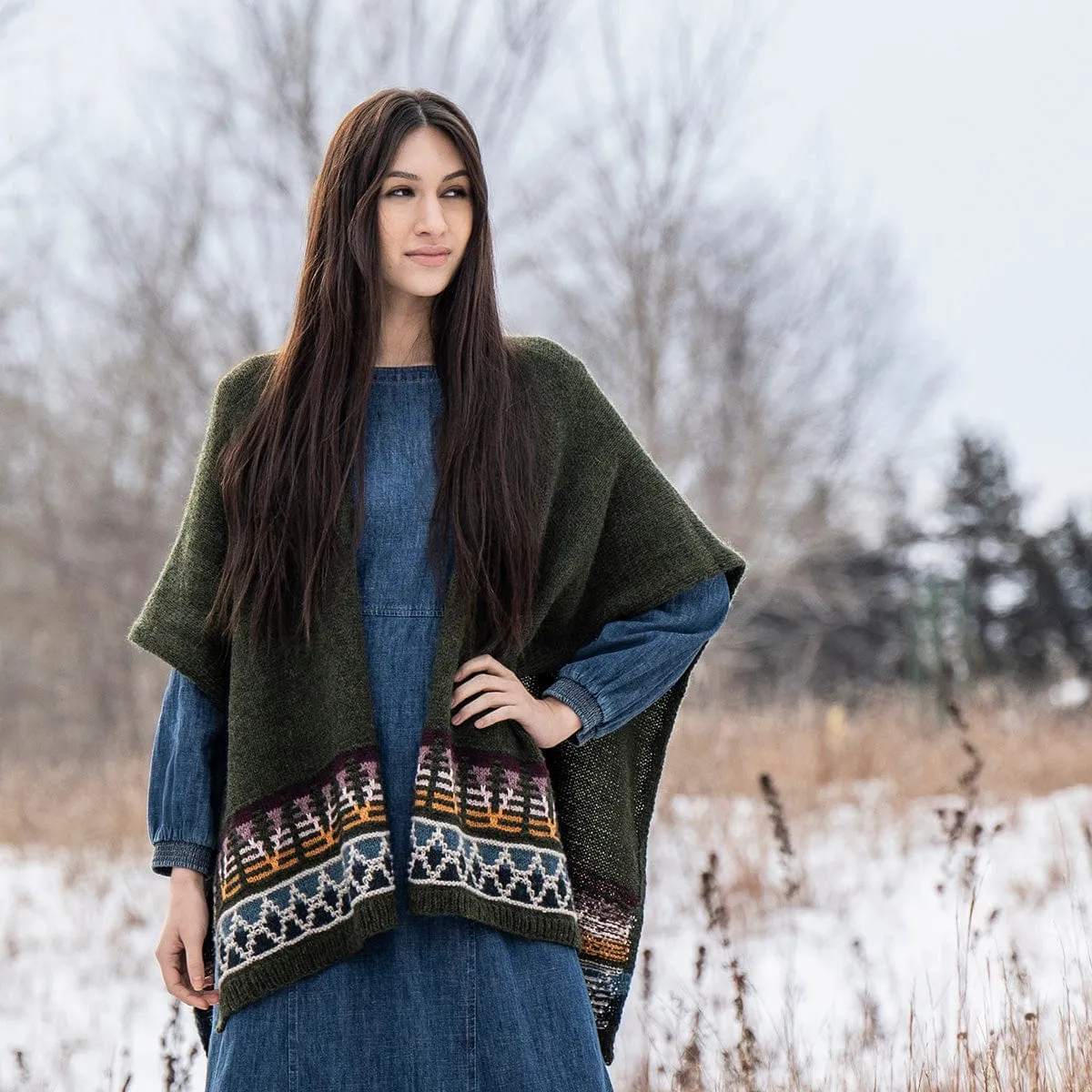 Woodland Ruana Kit