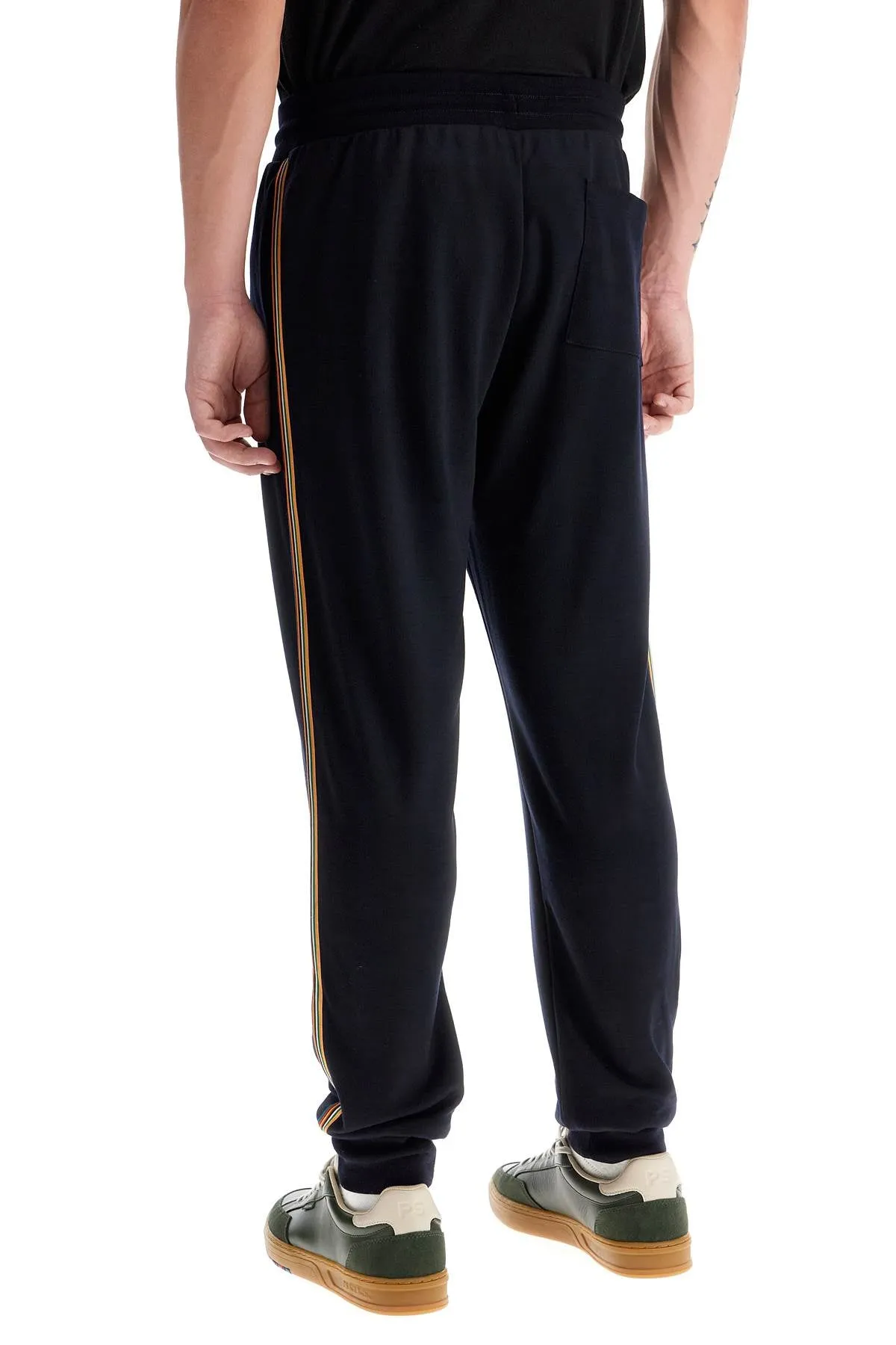 wool jersey joggers for comfortable M1R 299S H00035 NAVY