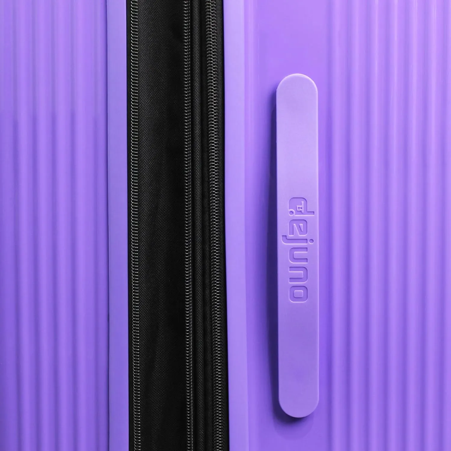 World Traveler Dejuno Colossus Polycarbonate Hardside Expandable Spinner Luggage with TSA Lock and Front Handle, Lavender, 26-inch