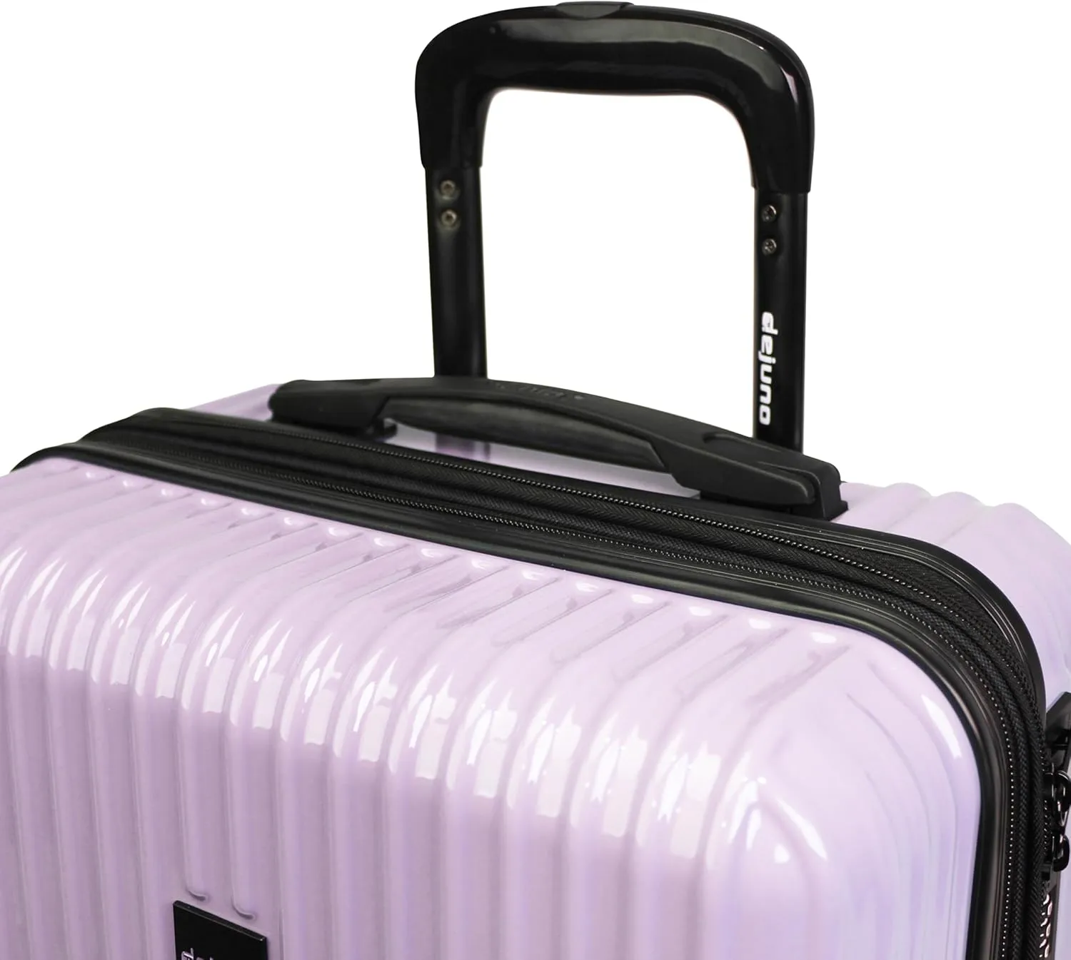 World Traveler Dejuno Tonal Lightweight Polycarbonate Hardside Expandable Spinner Luggage Suitcase with TSA Lock, Lavender, 2-Piece Set(20in,28in)