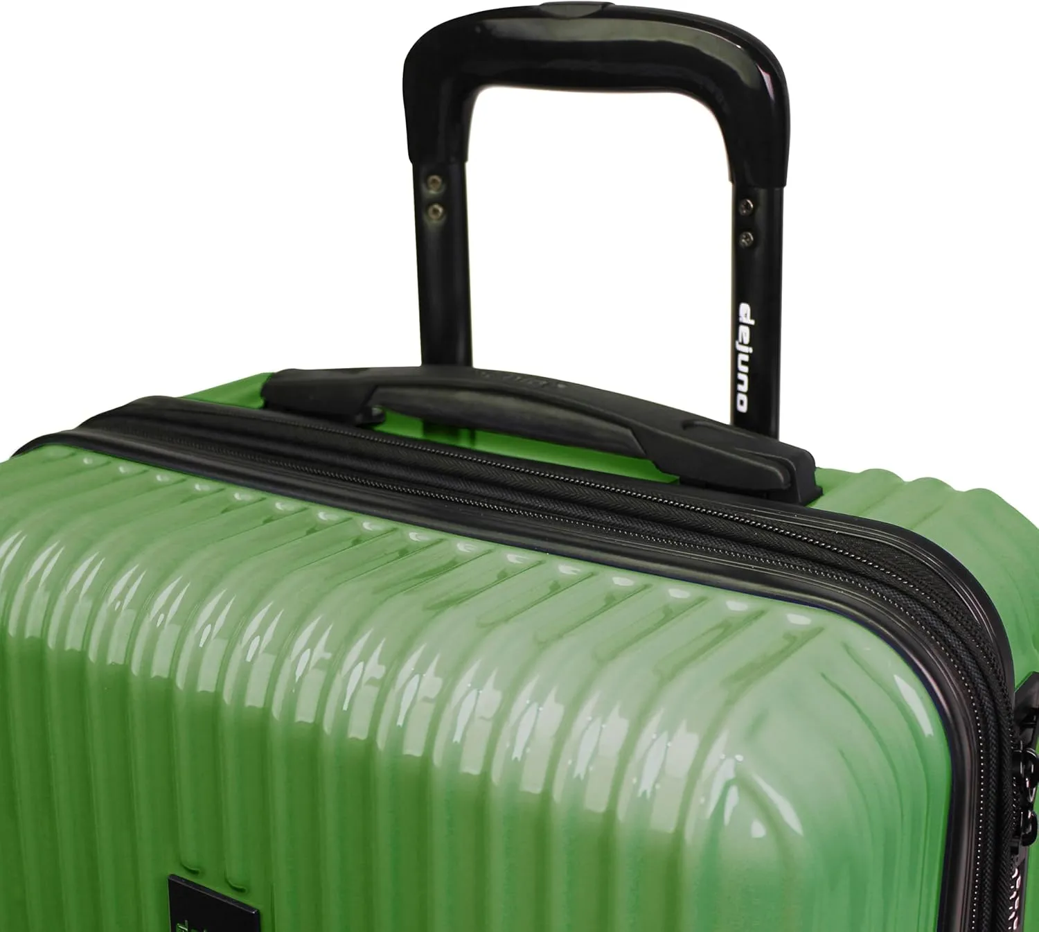 World Traveler Dejuno Tonal Lightweight Polycarbonate Hardside Expandable Spinner Luggage Suitcase with TSA Lock, Matcha, 2-Piece Set(20in,28in)