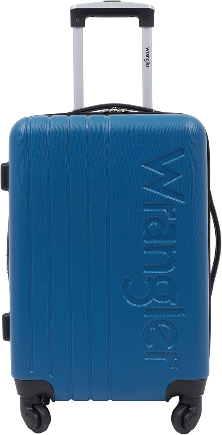 Wrangler Luggage Set, Blue, 20" Carry-On