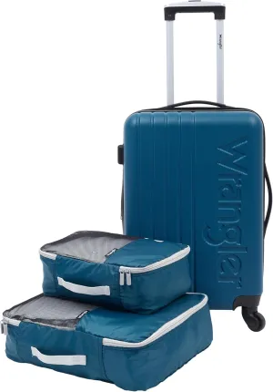 Wrangler Luggage Set, Blue, 20" Carry-On