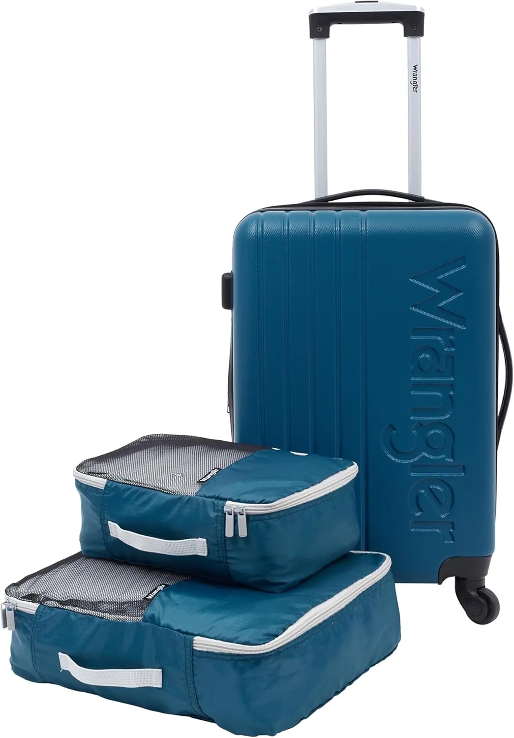 Wrangler Luggage Set, Blue, 20" Carry-On
