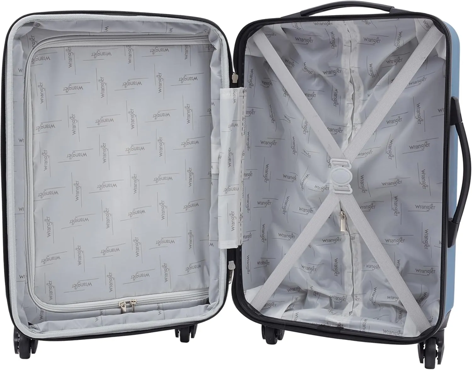 Wrangler Luggage Set, Blue, 20" Carry-On