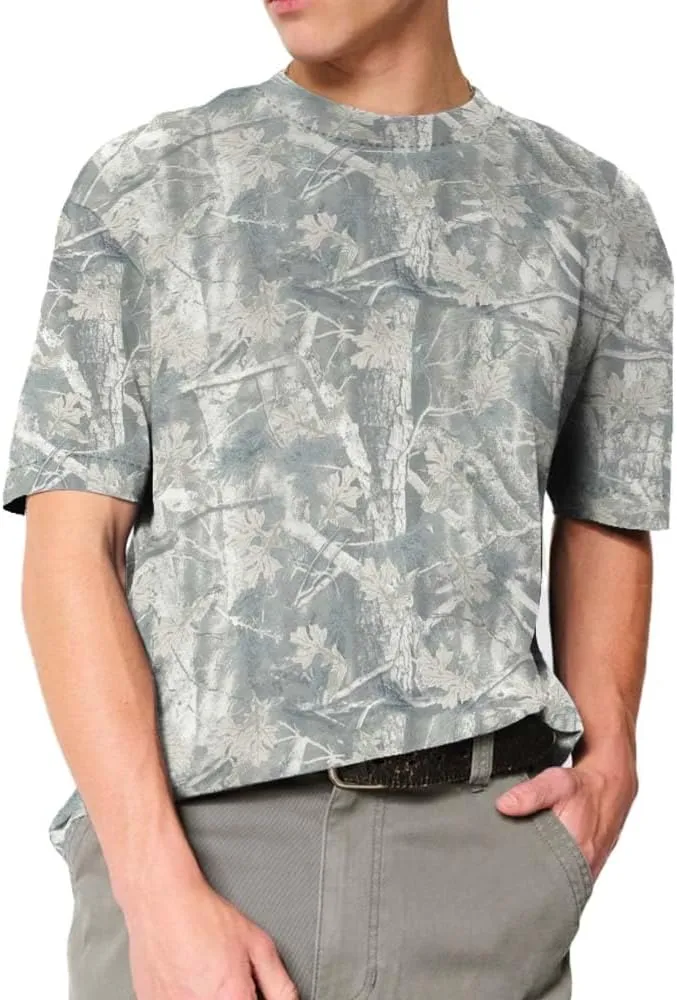 Y2k Camo Oversized Short Sleeve Crew Neck Baggy Shirts Maple Leaf Printed Tshirts Shirts for Women Men