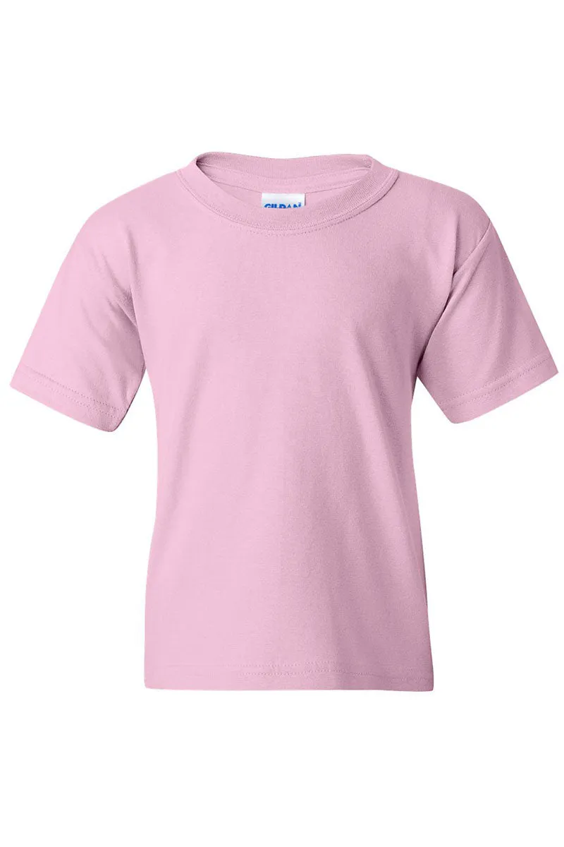 Youth Floral Highland Cow Short Sleeve Relaxed Fit T-Shirt