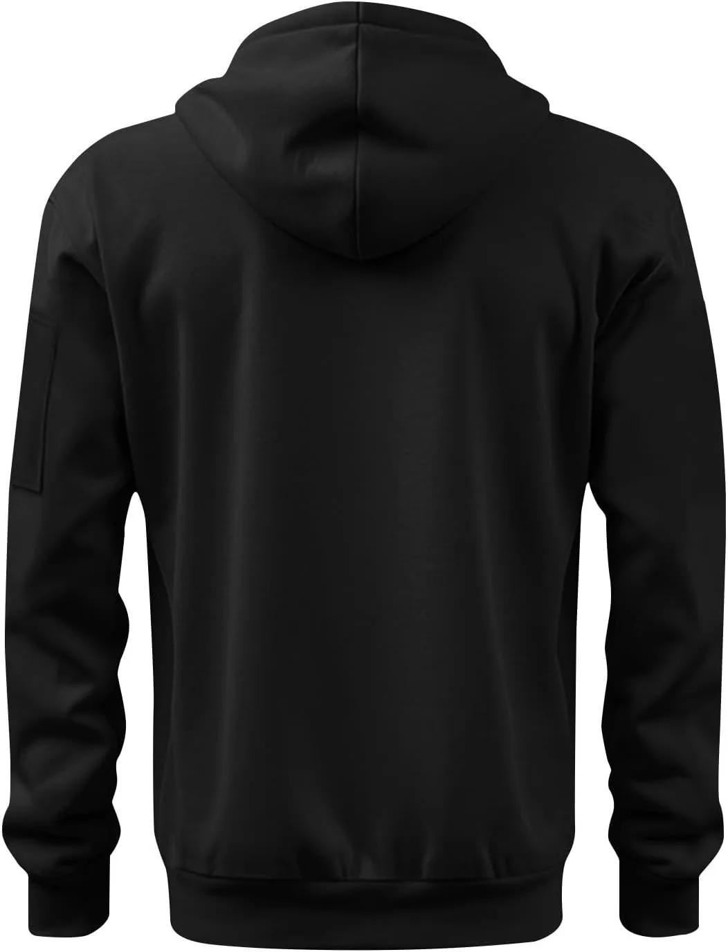 Zip Up Hoodie Men Lightweight Graphic Tactical Hoodies Classic Outdoor Hooded Vintage Drawstring Workout Hoodie