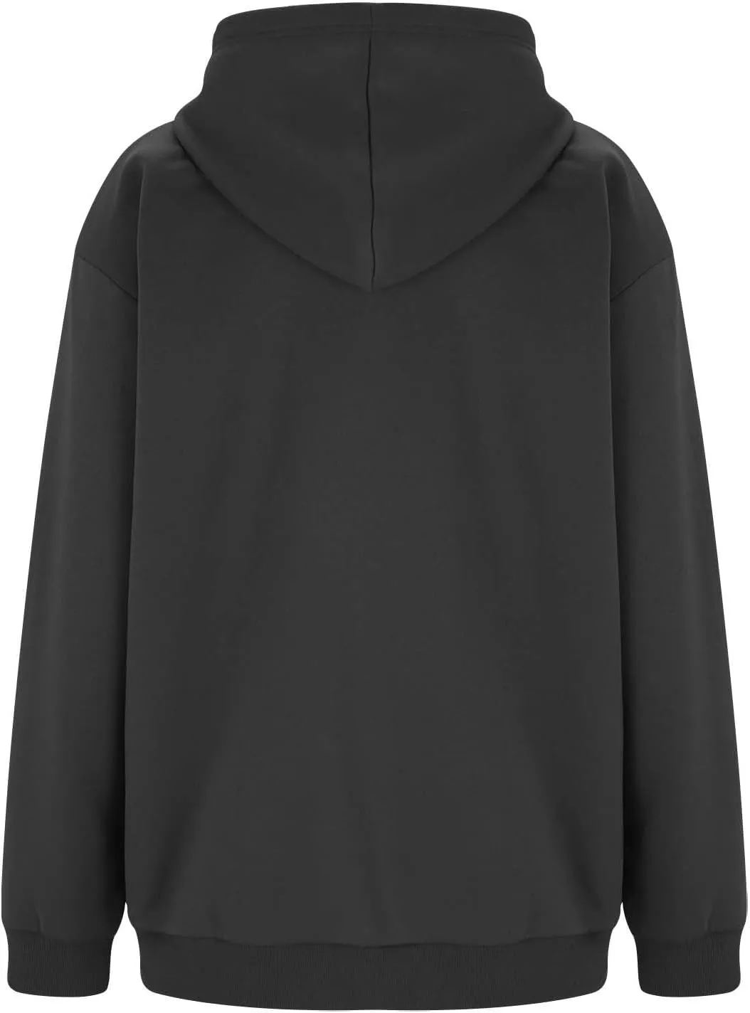 Zip Up Hoodie Women Oversized Fleece Jacket Drawstring Cute Hoodies Y2k Lightweight Fall Sweatshirts with Pockets
